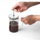 Cafeteira em Vidro e Aço Inox para Brinde Cafeteira em Vidro e Aço Inox para Brinde