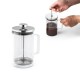 Cafeteira em Vidro e Aço Inox para Brinde Cafeteira em Vidro e Aço Inox para Brinde