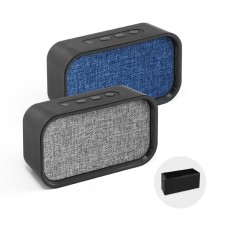 Caixa de som em ABS com microfone e autonomia de 2h Personalizada