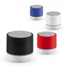 Caixa de som com microfone em ABS Personalizada
