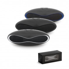 Caixa de som em ABS com microfone e autonomia de 3h Personalizada