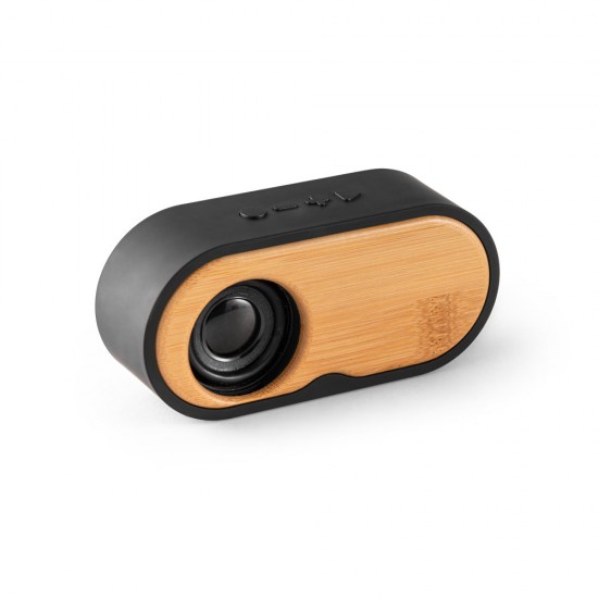 Caixa de Som Portátil em Bambu Personalizada Caixa de Som Portátil em Bambu Personalizada