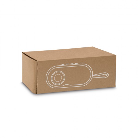 Caixa de Som Portátil em Bambu Personalizada Caixa de Som Portátil em Bambu Personalizada