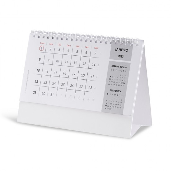 Calendário 2023 de Mesa para Brinde Calendário 2023 de Mesa para Brinde