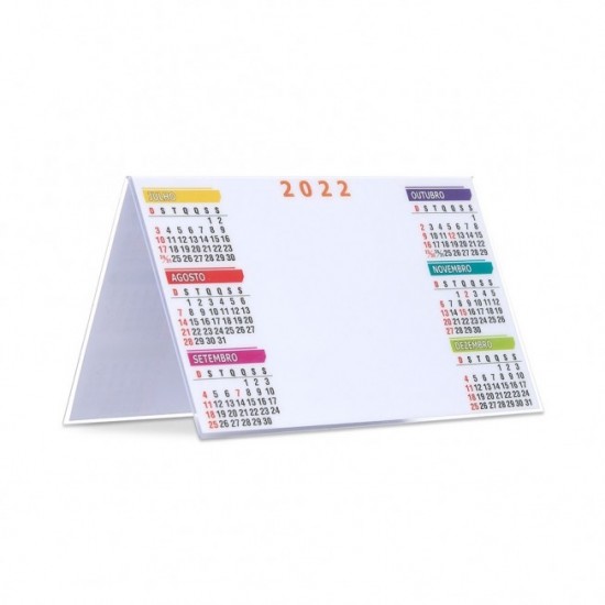 Calendário Plástico de Mesa Para Brinde Personalizado Calendário Plástico de Mesa Para Brinde Personalizado