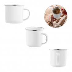 Caneca em esmalte para sublimação 350 mL Personalizada