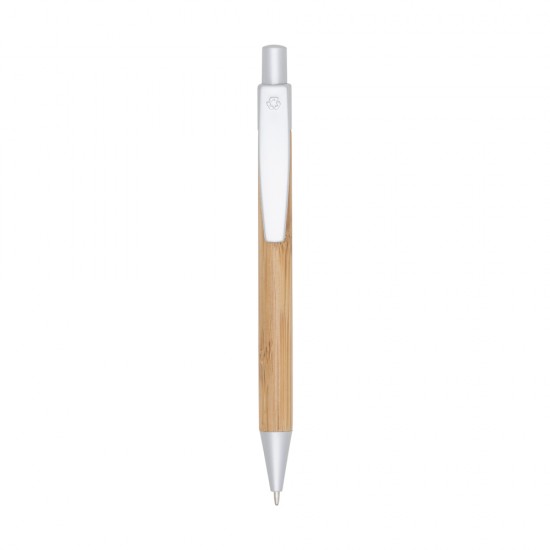 Caneta Bambu com Logo Caneta Bambu com Logo