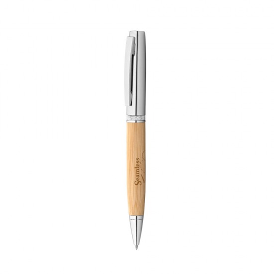 Caneta Bambu para Brindes com Logo Caneta Bambu para Brindes com Logo