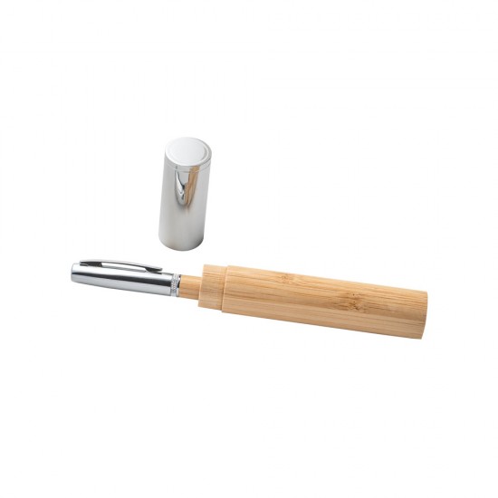 Caneta Bambu para Brindes com Logo Caneta Bambu para Brindes com Logo