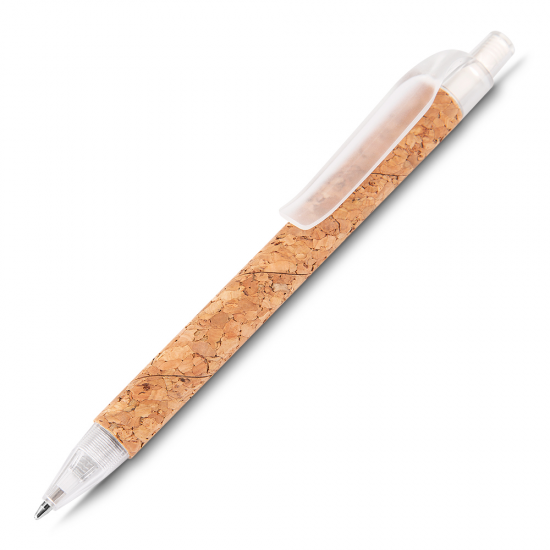 Caneta Corpo em Cortiça e Detalhes em plástico para Brinde Caneta Corpo em Cortiça e Detalhes em plástico para Brinde