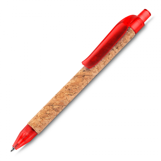 Caneta Corpo em Cortiça e Detalhes em plástico para Brinde Caneta Corpo em Cortiça e Detalhes em plástico para Brinde