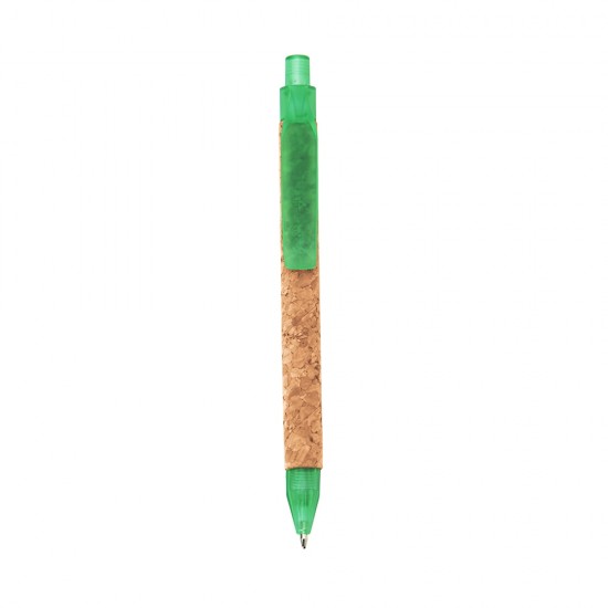 Caneta Cortiça com Logo Caneta Cortiça com Logo