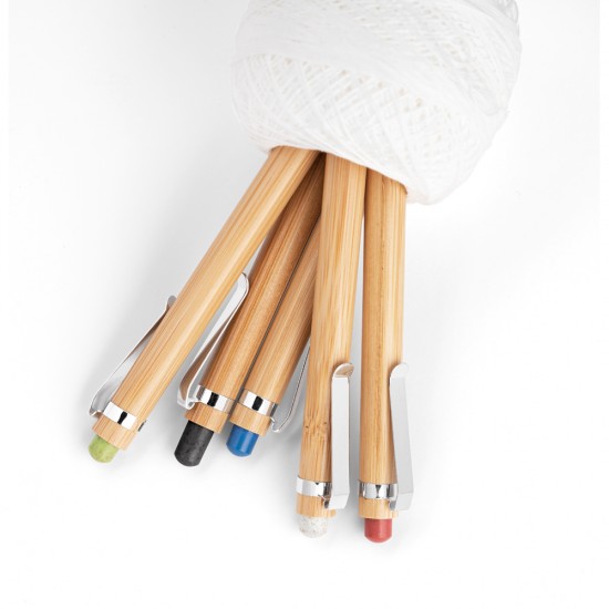 Caneta de Bambu Personalizada Caneta de Bambu Personalizada