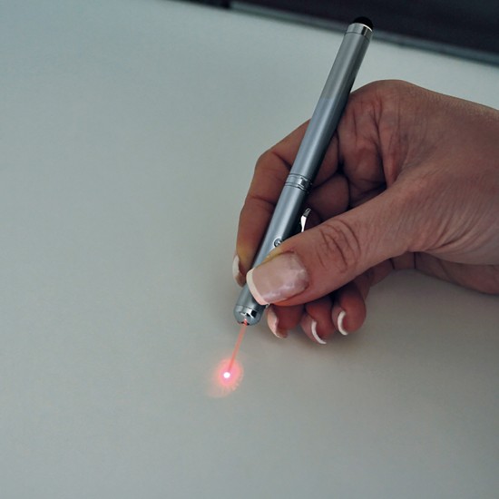 Caneta Esferográfica Com Ponteira Laser e LED Personalizada Caneta Esferográfica Com Ponteira Laser e LED Personalizada