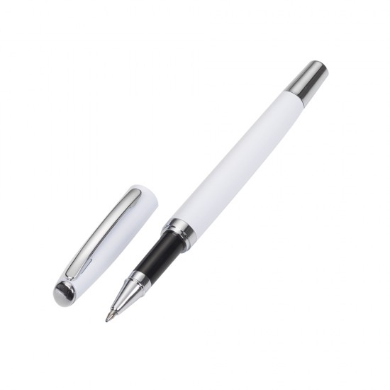 Caneta Metal Roller com Tampa Personalizada Caneta Metal Roller com Tampa Personalizada