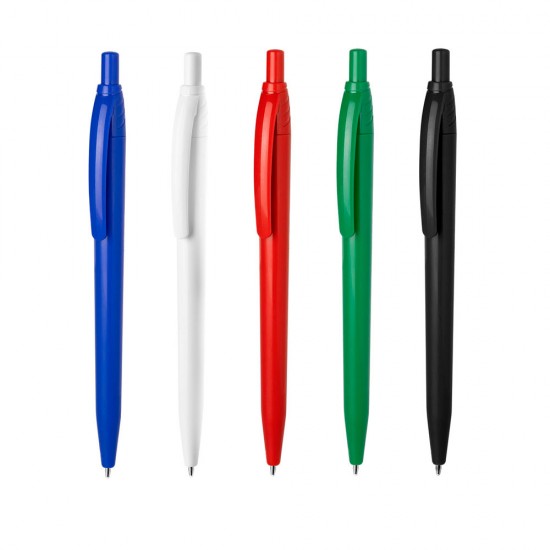 Caneta Plástica Esferográfica com Logo Caneta Plástica Esferográfica com Logo