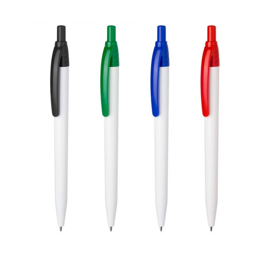 Caneta Plástica Esferográfica para Brinde com Logo Caneta Plástica Esferográfica para Brinde com Logo