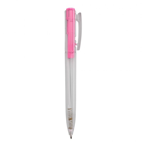 Caneta Plástica Transparente Personalizada Caneta Plástica Transparente Personalizada