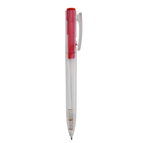 Caneta Plástica Transparente Personalizada Caneta Plástica Transparente Personalizada