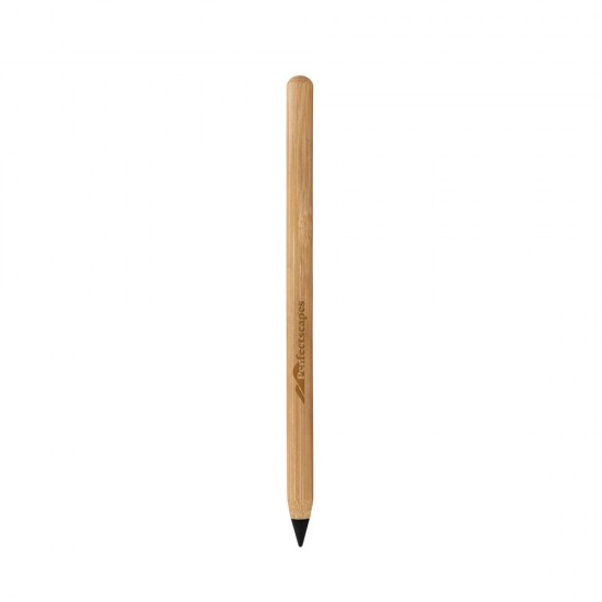Caneta sem Tinta de Bambu com Logo Caneta sem Tinta de Bambu com Logo