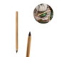 Caneta sem Tinta de Bambu com Logo Caneta sem Tinta de Bambu com Logo
