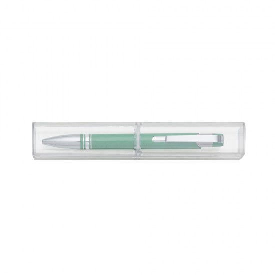 Caneta Semimetal com Tubo Personalizada Caneta Semimetal com Tubo Personalizada