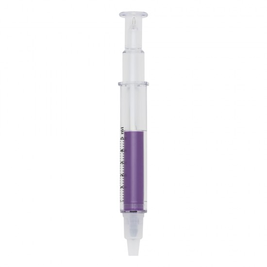 Caneta Seringa Marca Texto Personalizada Caneta Seringa Marca Texto Personalizada