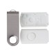 Carcaça Pen Drive Giratório Escovado Personalizada Carcaça Pen Drive Giratório Escovado Personalizada