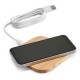 Carregador Indução Wireless de Bambu Personalizado Carregador Indução Wireless de Bambu Personalizado