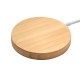 Carregador por Indução em Bambu Personalizado Carregador por Indução em Bambu Personalizado
