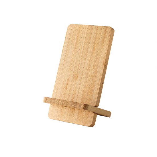 Carregador Wireless em Bambu Personalizado Carregador Wireless em Bambu Personalizado
