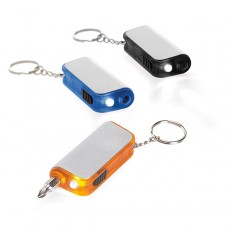 Chaveiro com lanterna LED e ferramenta Personalizado