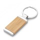 Chaveiro de Metal e Bambu Personalizado Chaveiro de Metal e Bambu Personalizado