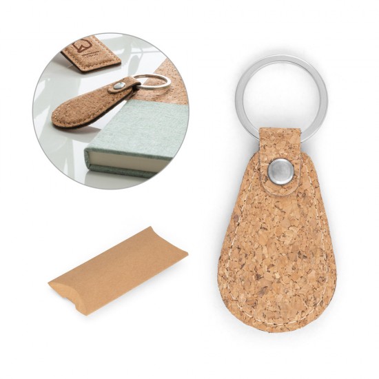 Chaveiro em Cortiça Personalizado Chaveiro em Cortiça Personalizado