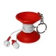 Chaveiro Emborrachado com Fone de Ouvido Personalizado Chaveiro Emborrachado com Fone de Ouvido Personalizado