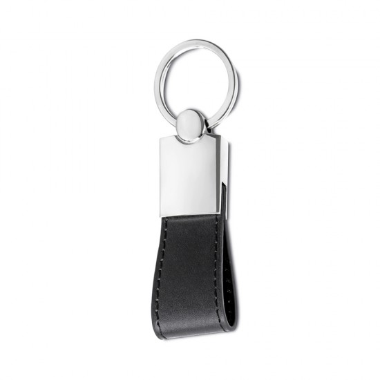 Chaveiro Metal com Couro Para Brinde Chaveiro Metal com Couro Para Brinde