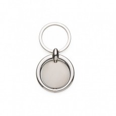 Chaveiro Metal Redondo Giratório para Brinde Personalizado