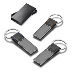 Chaveiro em c. sintético e metal Personalizado