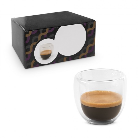 Conjunto Café em Vidro para Brindes Conjunto Café em Vidro para Brindes