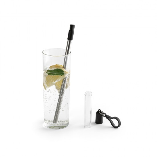 Conjunto Canudo de Inox com Embalagem Personalizada Conjunto Canudo de Inox com Embalagem Personalizada