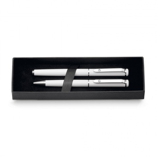 Conjunto de Caneta Esferográfica e Caneta Roller para Brinde Conjunto de Caneta Esferográfica e Caneta Roller para Brinde
