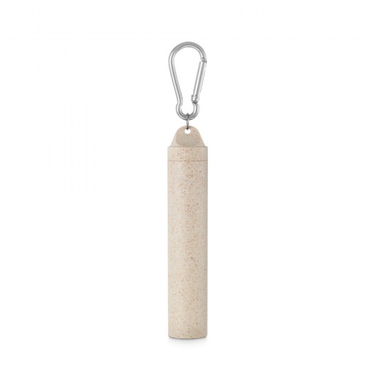 Conjunto de Canudo Telescópico de Fibra de Bambu Personalizado Conjunto de Canudo Telescópico de Fibra de Bambu Personalizado