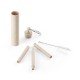 Conjunto de Canudo Telescópico de Fibra de Bambu Personalizado Conjunto de Canudo Telescópico de Fibra de Bambu Personalizado