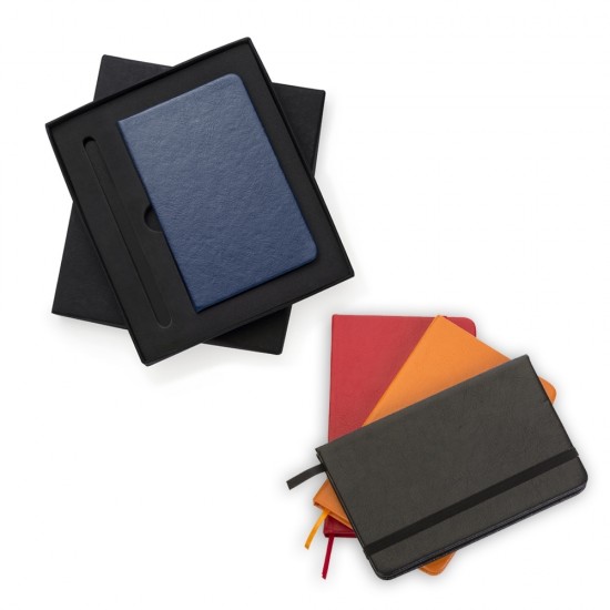 Conjunto Estojo e Caderneta tipo Moleskine Personalizado Conjunto Estojo e Caderneta tipo Moleskine Personalizado