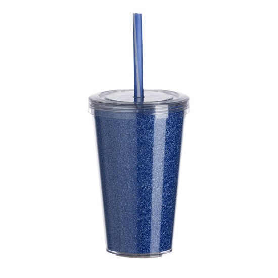 Copo de Acrílico 550ml com Canudo Personalizado Copo de Acrílico 550ml com Canudo Personalizado