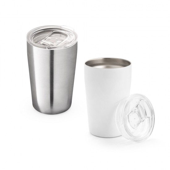 Copo de Viagem 380ml em Inox Personalizado Copo de Viagem 380ml em Inox Personalizado