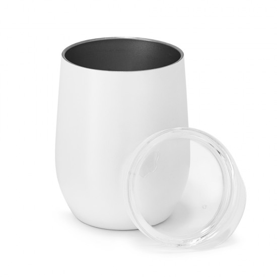 Copo Duplo de Inox 400ml Personalizado Copo Duplo de Inox 400ml Personalizado