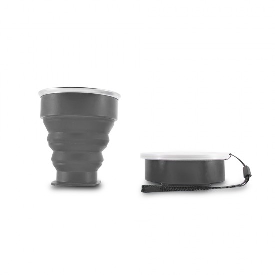 Copo Retrátil Silicone 200ml Personalizado Copo Retrátil Silicone 200ml Personalizado