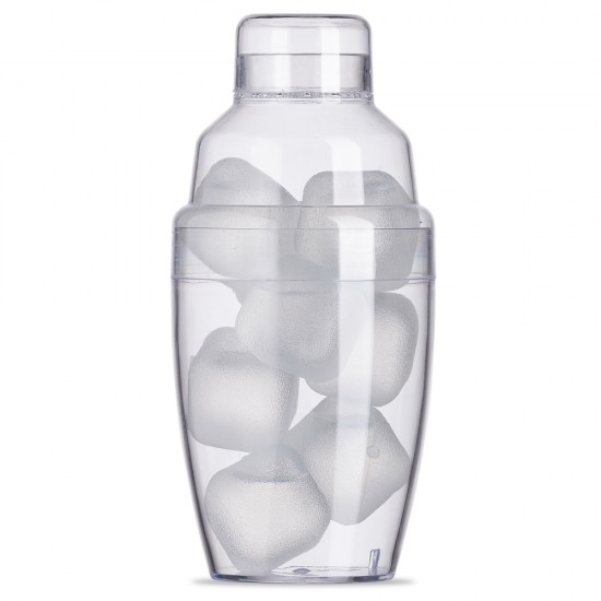 Coqueteleira com Gelo Ecológico Personalizada Coqueteleira com Gelo Ecológico Personalizada