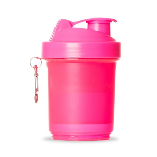 Coqueteleira com Porta Suplementos Personalizada Coqueteleira com Porta Suplementos Personalizada